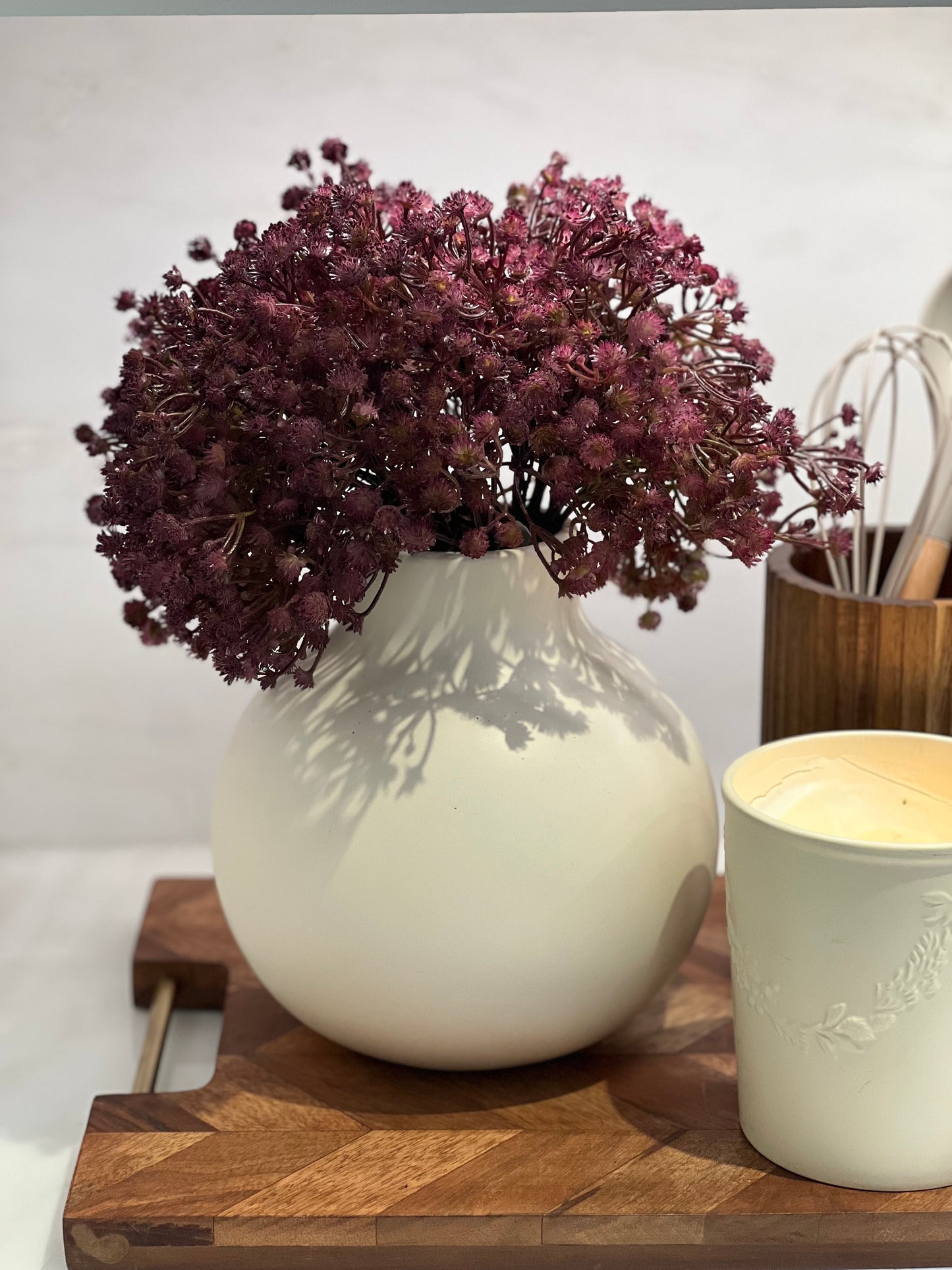 Purple Baby's Breath Bundle 13"