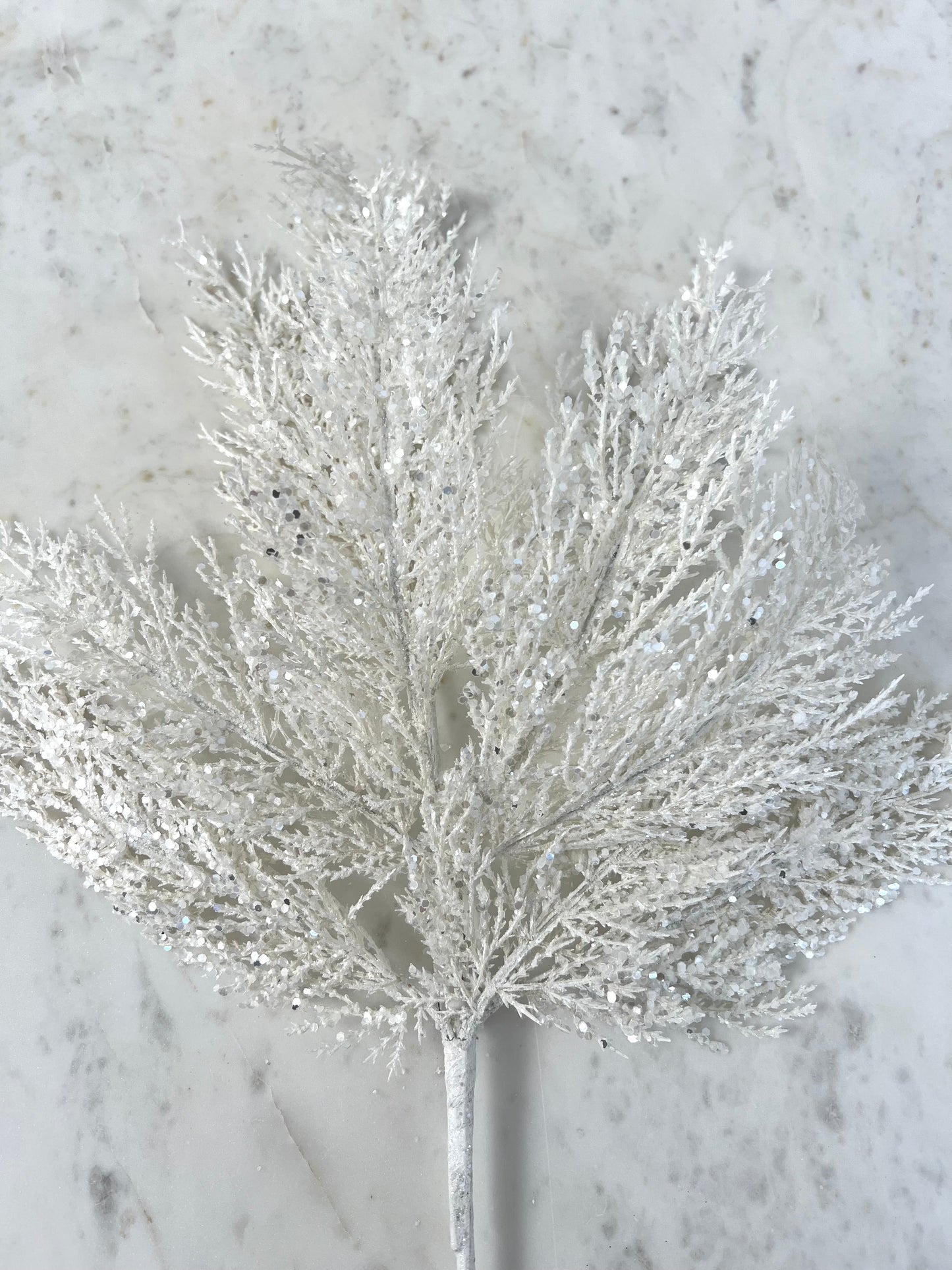 White Icy Pine Spray