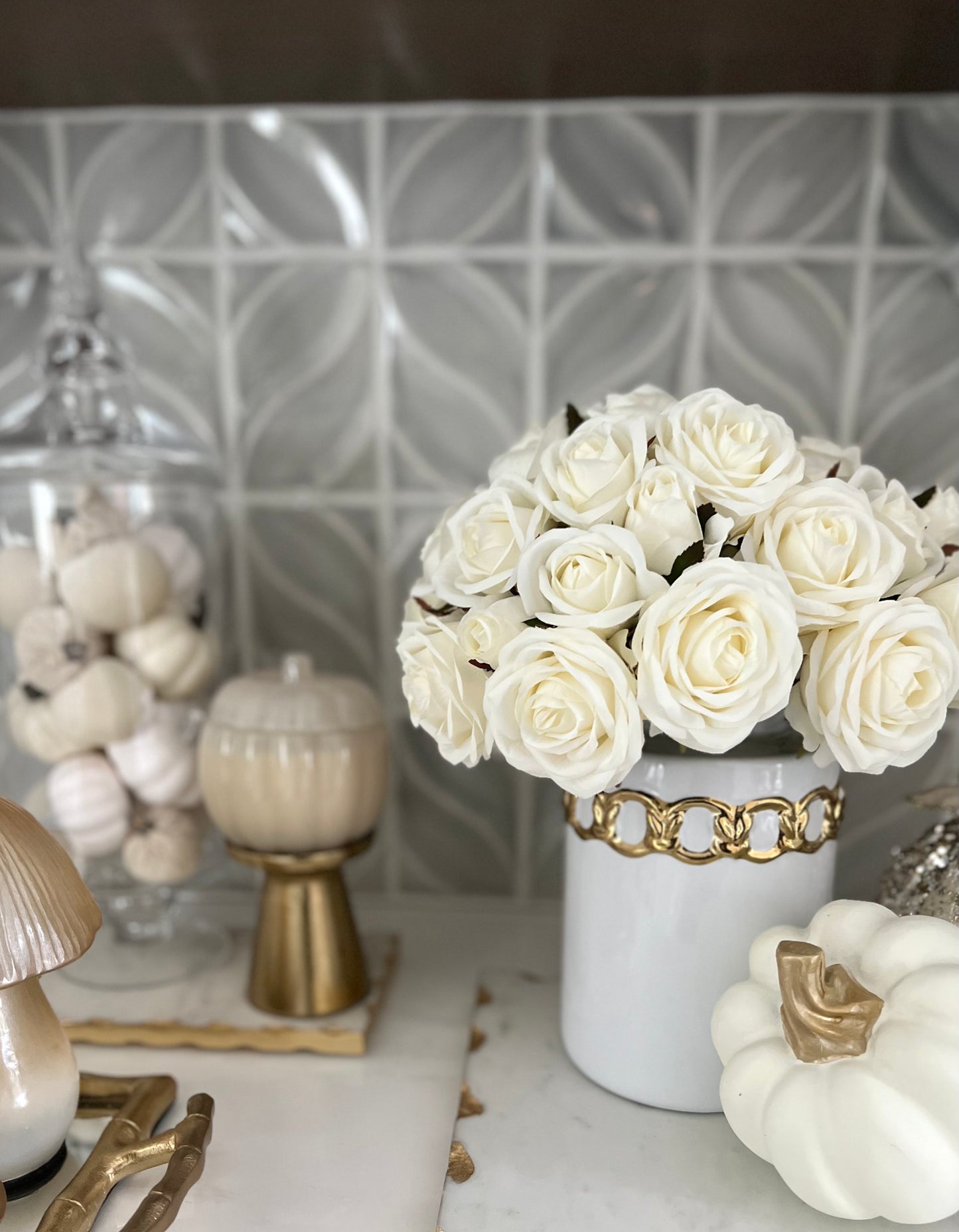 White Rose Bouquet