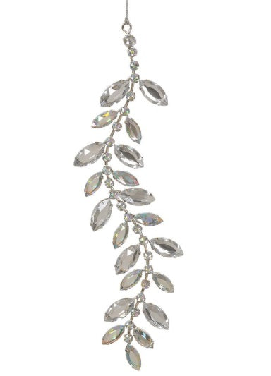 Rhinestone Drop Ornament (8.5" Long)