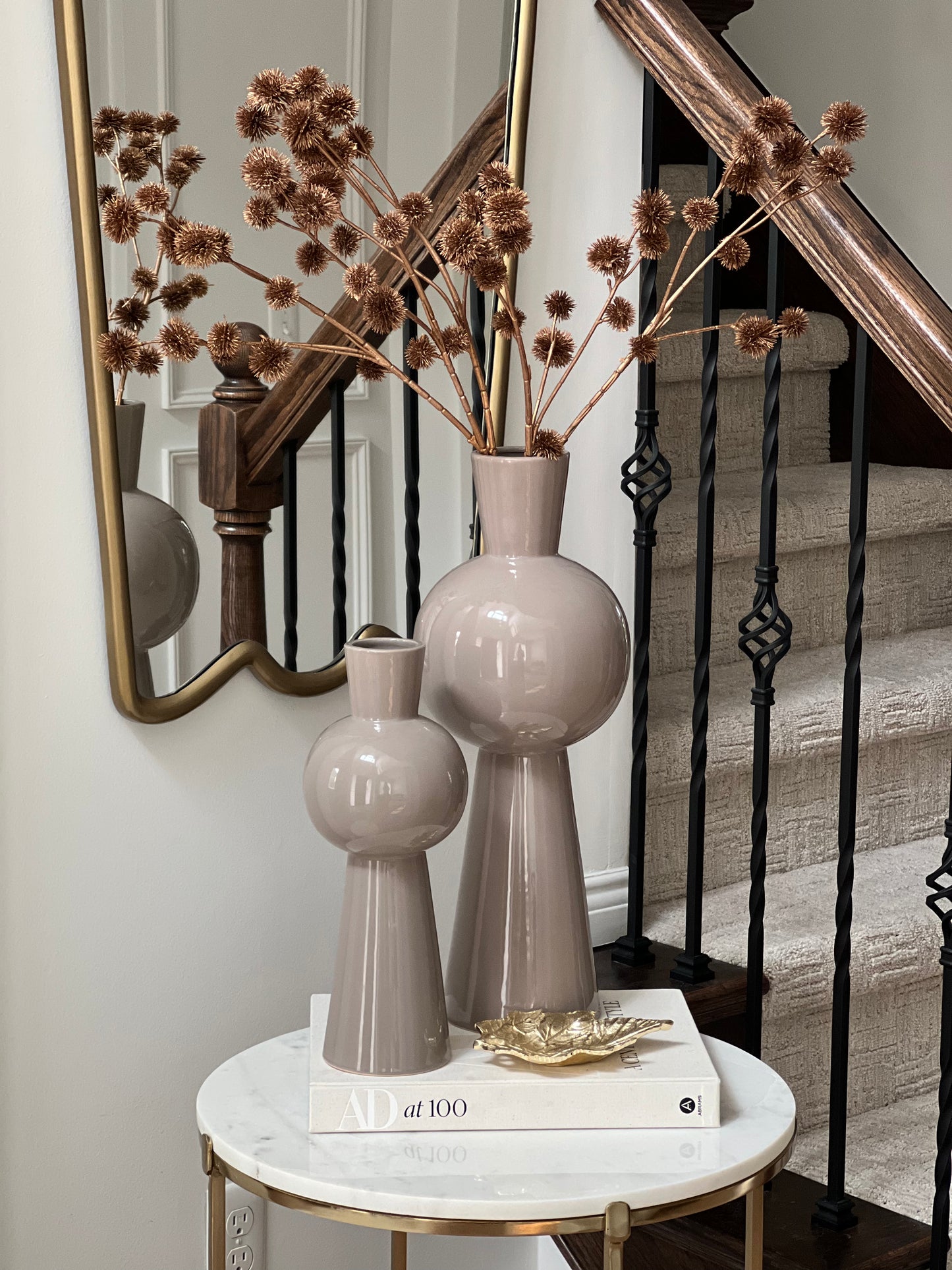 Large Mocha Vase