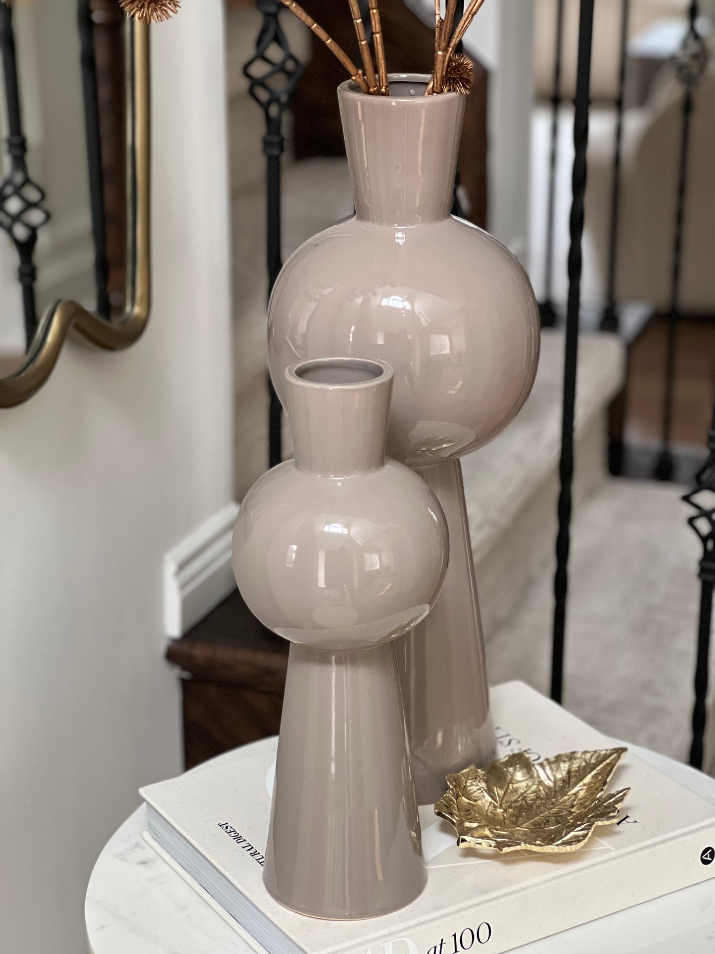 Small Mocha Vase