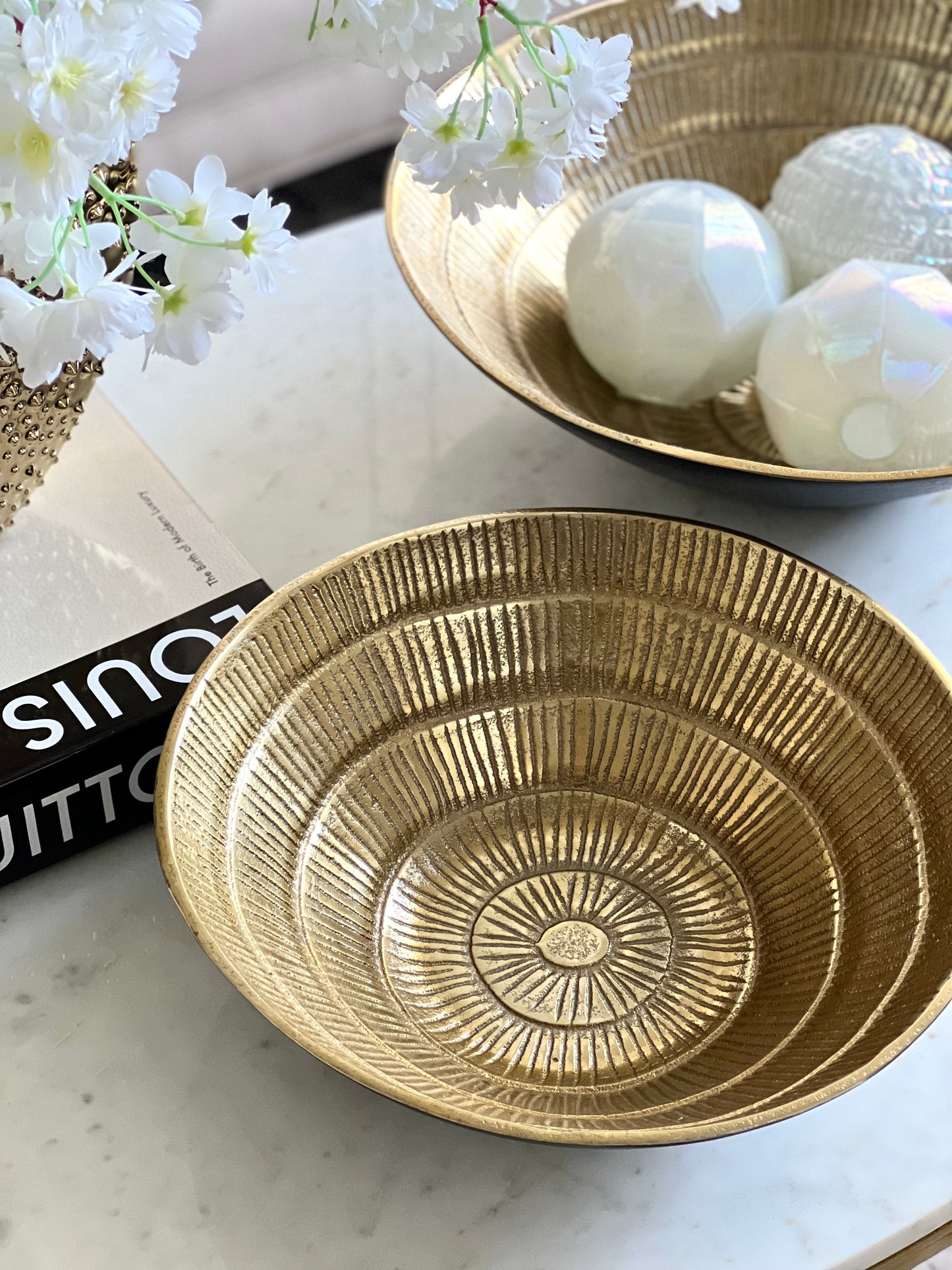 Golden Inset Bowl (2 sizes)