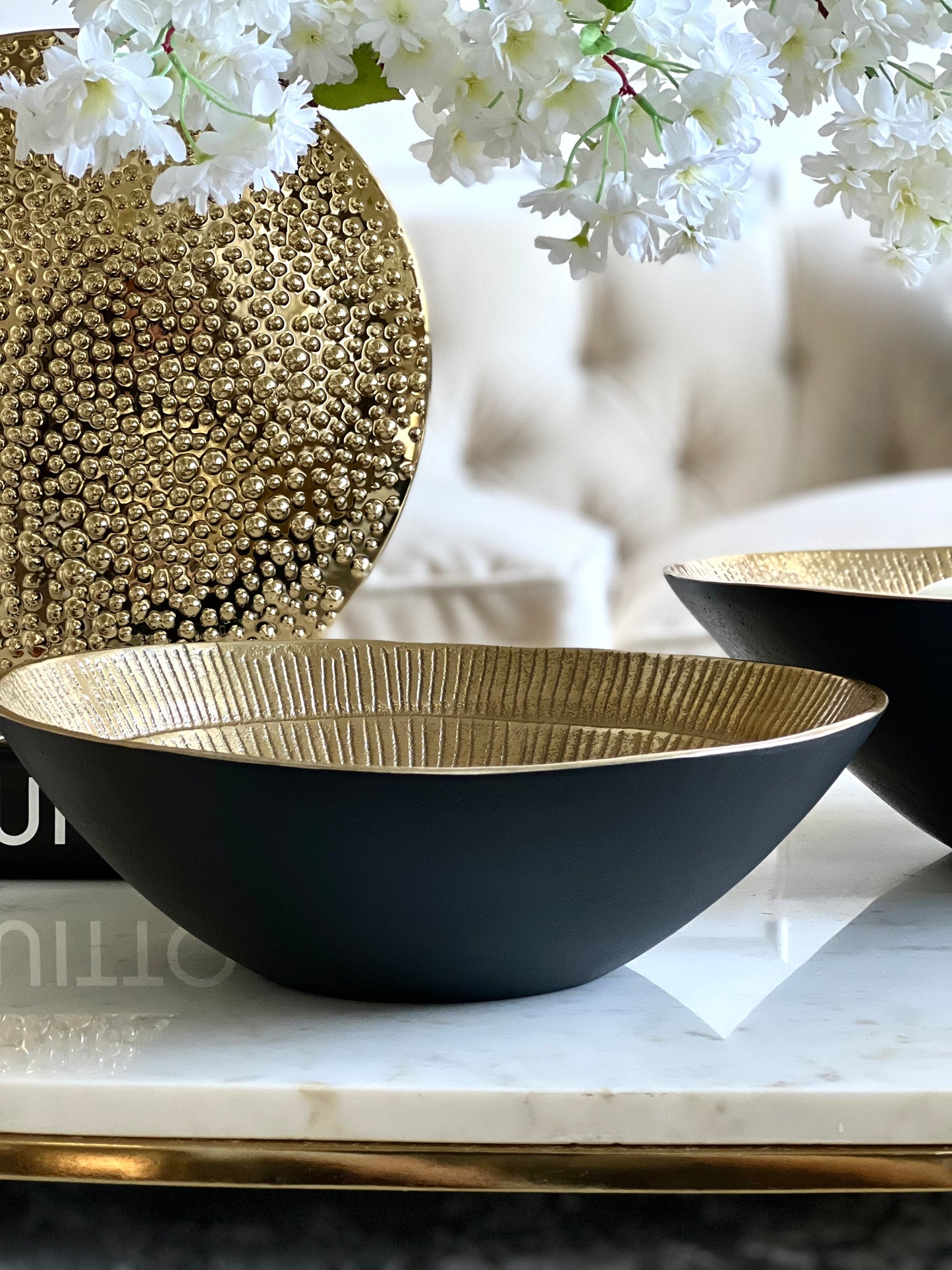 Golden Inset Bowl (2 sizes)