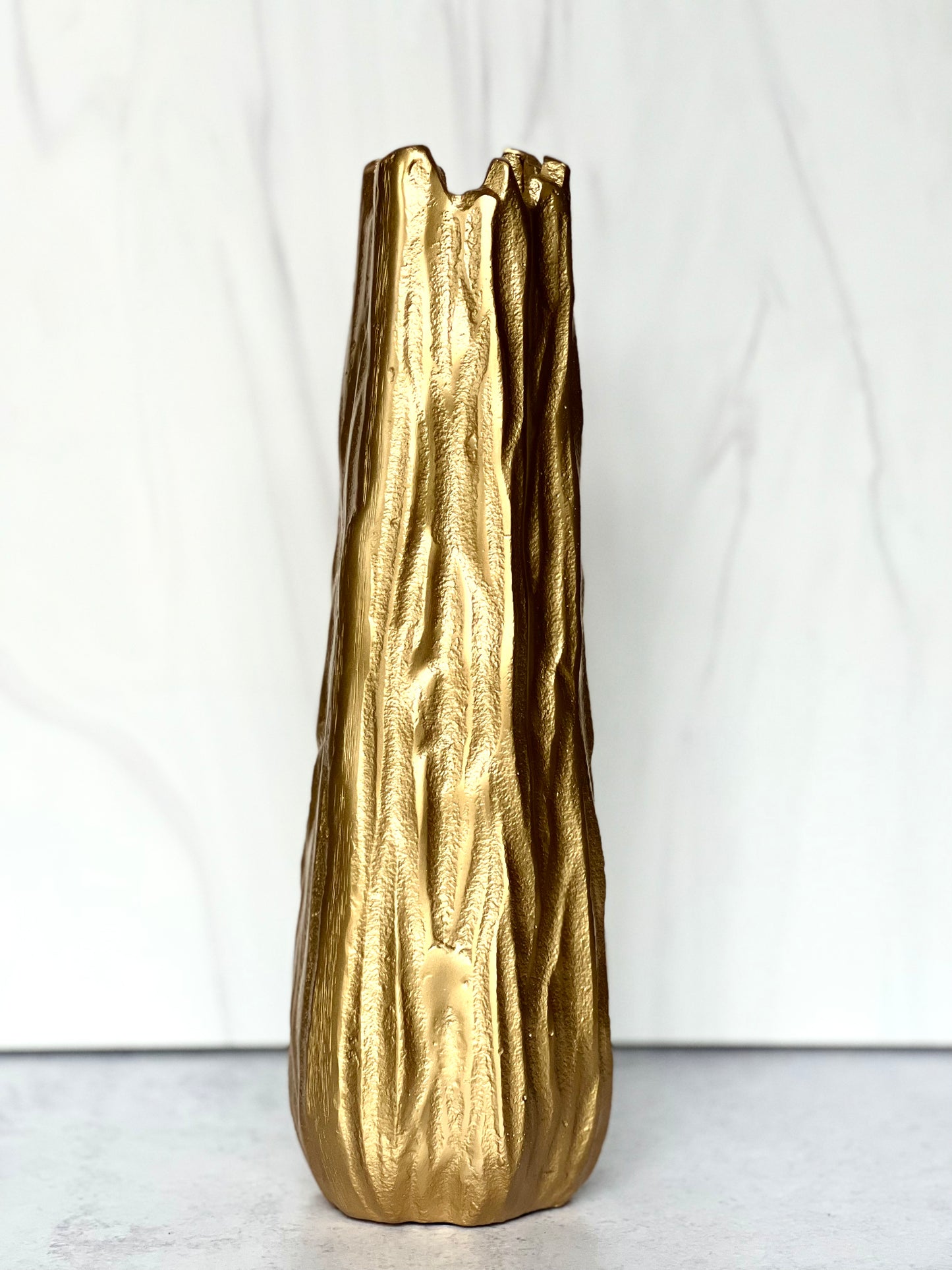 Gold Branch Vase 12" H