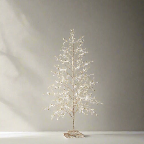 Pearl Champagne Tree 28" H