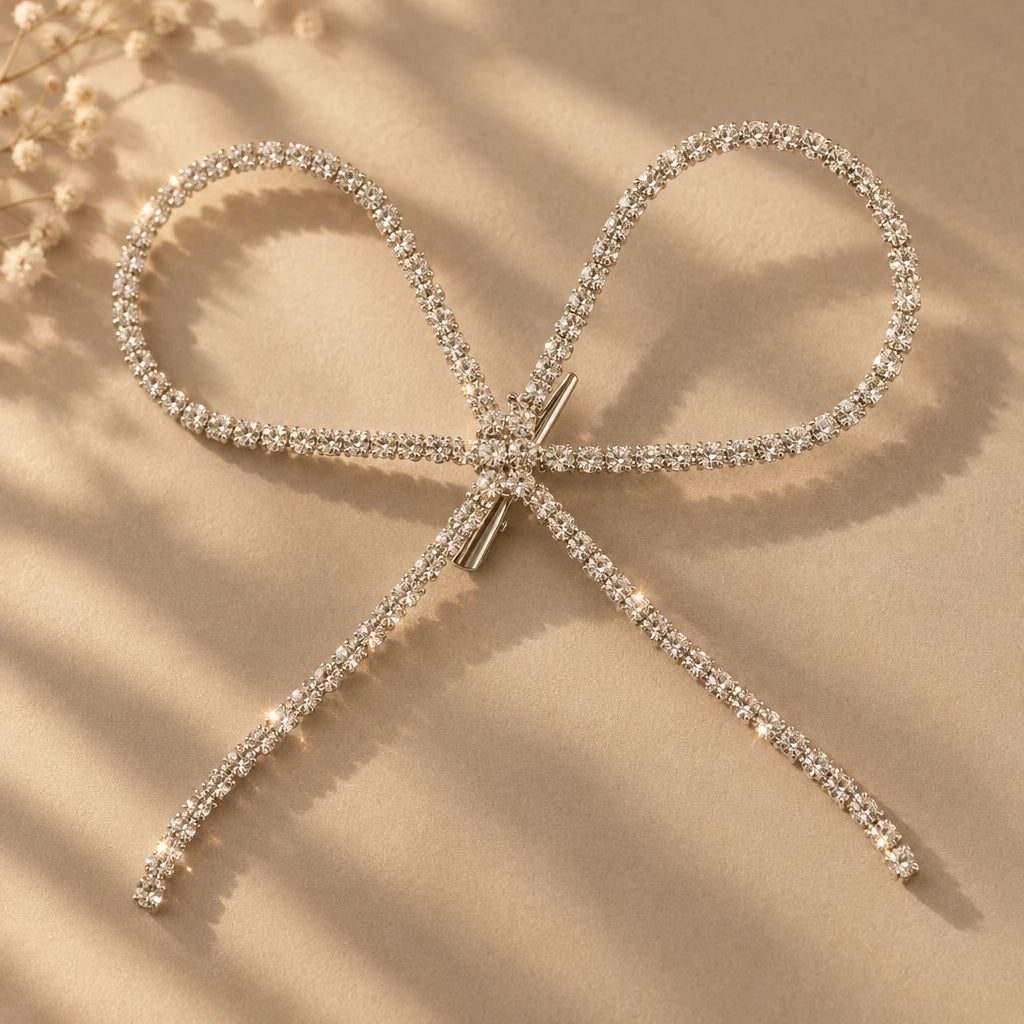 8.5" Bow Clip-On Ornament