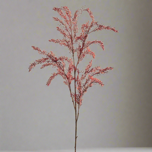 38” Red Mini Berry Branch