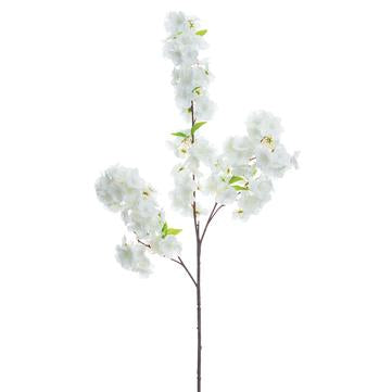 White Cherry Blossom Spray 44"