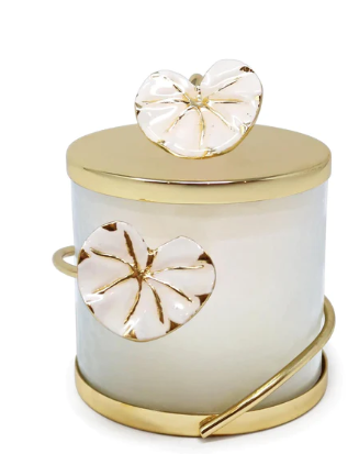 White Lotus Candleholder