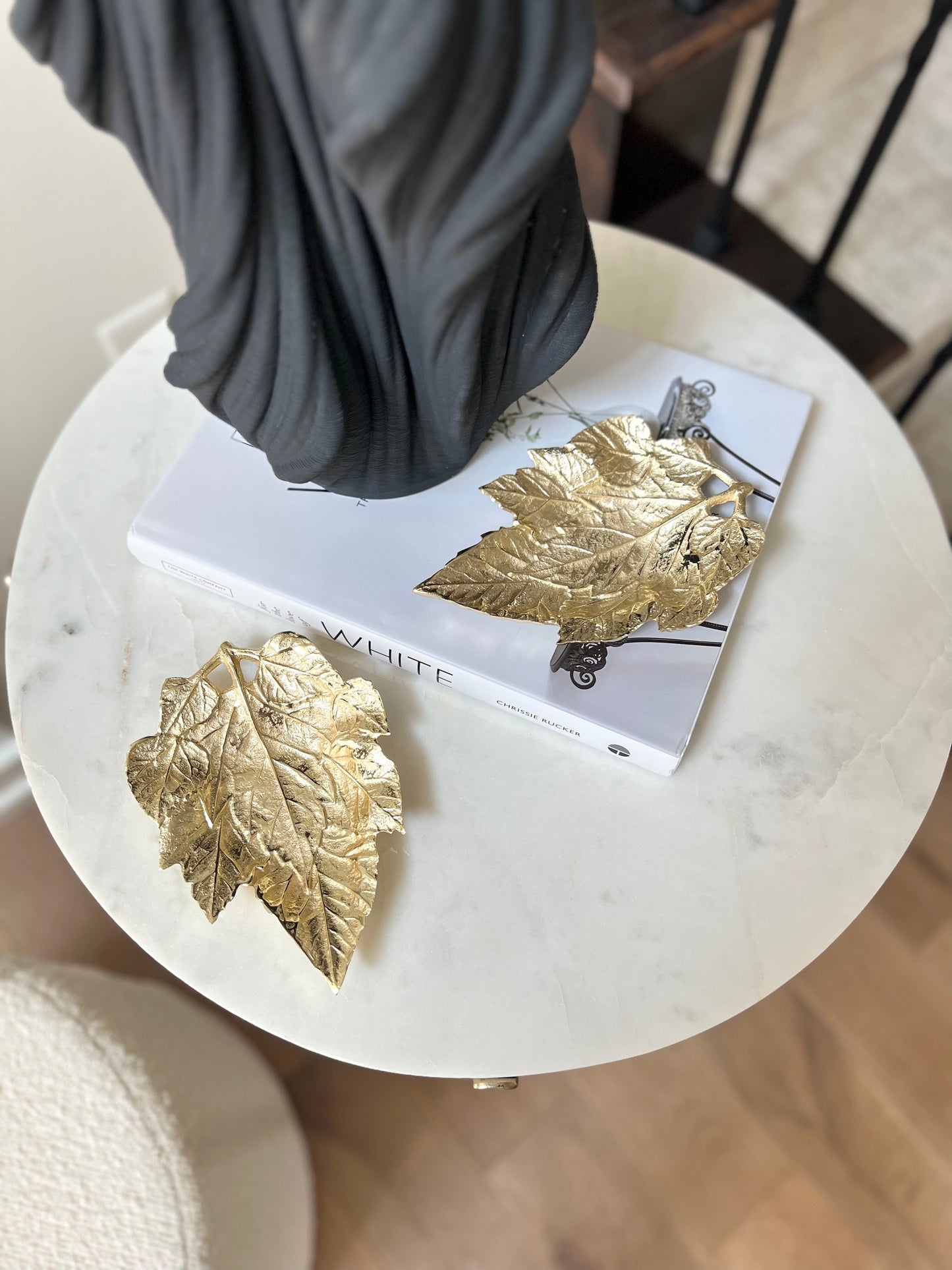 Gold Leaves Dishes (set of 2)