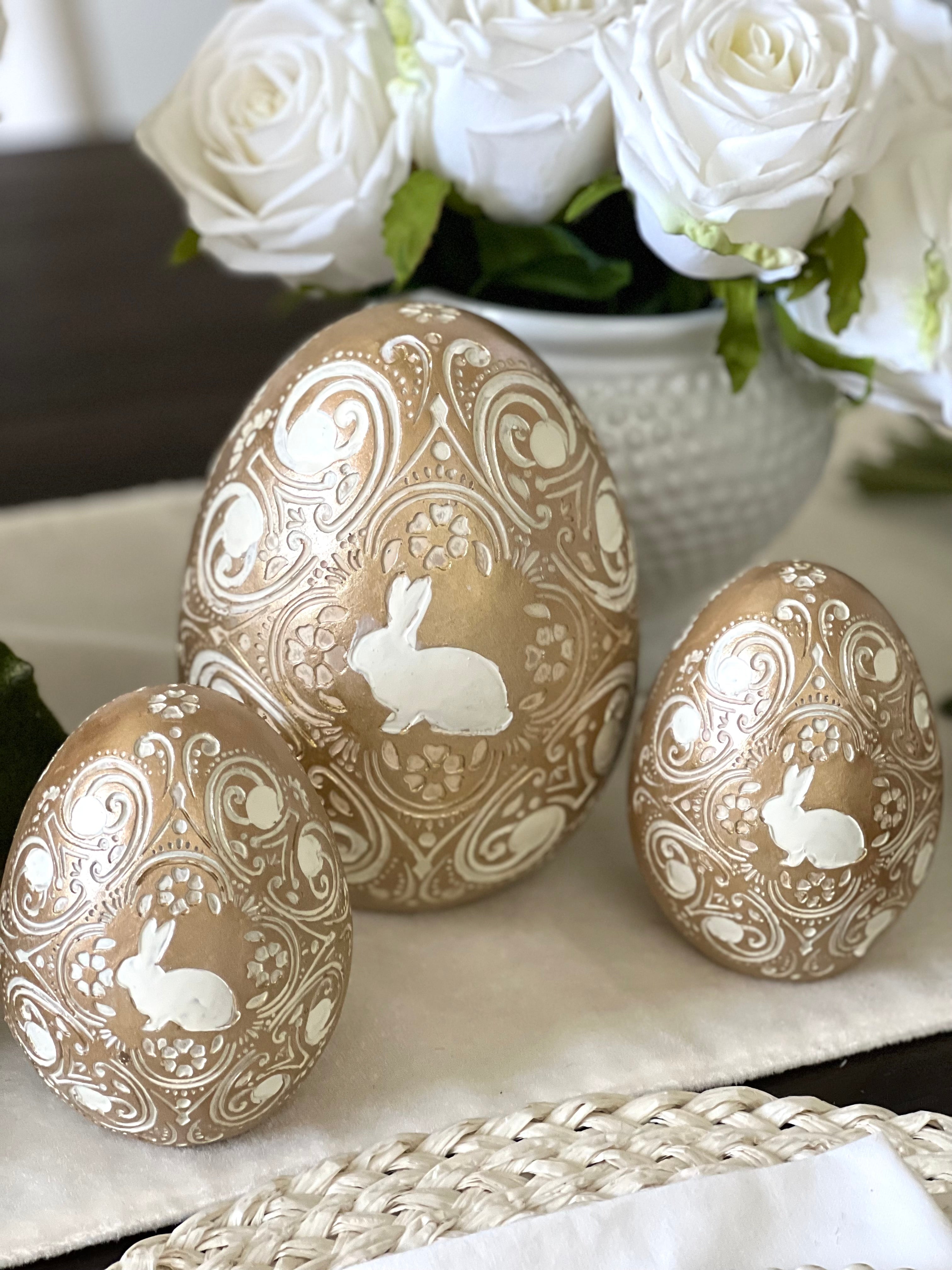 Glam Bunny Eggs (Two Sizes) – Oh La La Decor