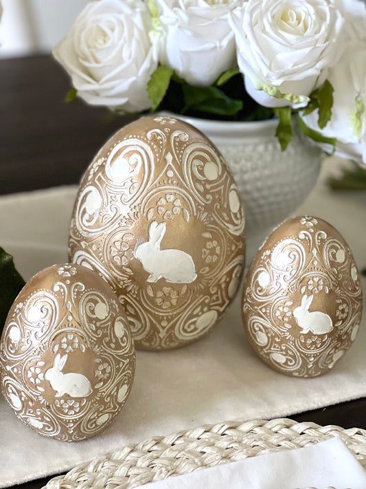 Glam Bunny Eggs (Two Sizes)