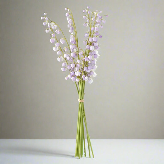 Lilac Lily of the Valley Soft Touch Bundle 17"